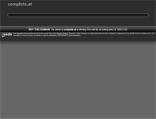 Tablet Screenshot of complete.at