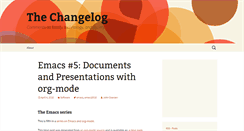 Desktop Screenshot of changelog.complete.org